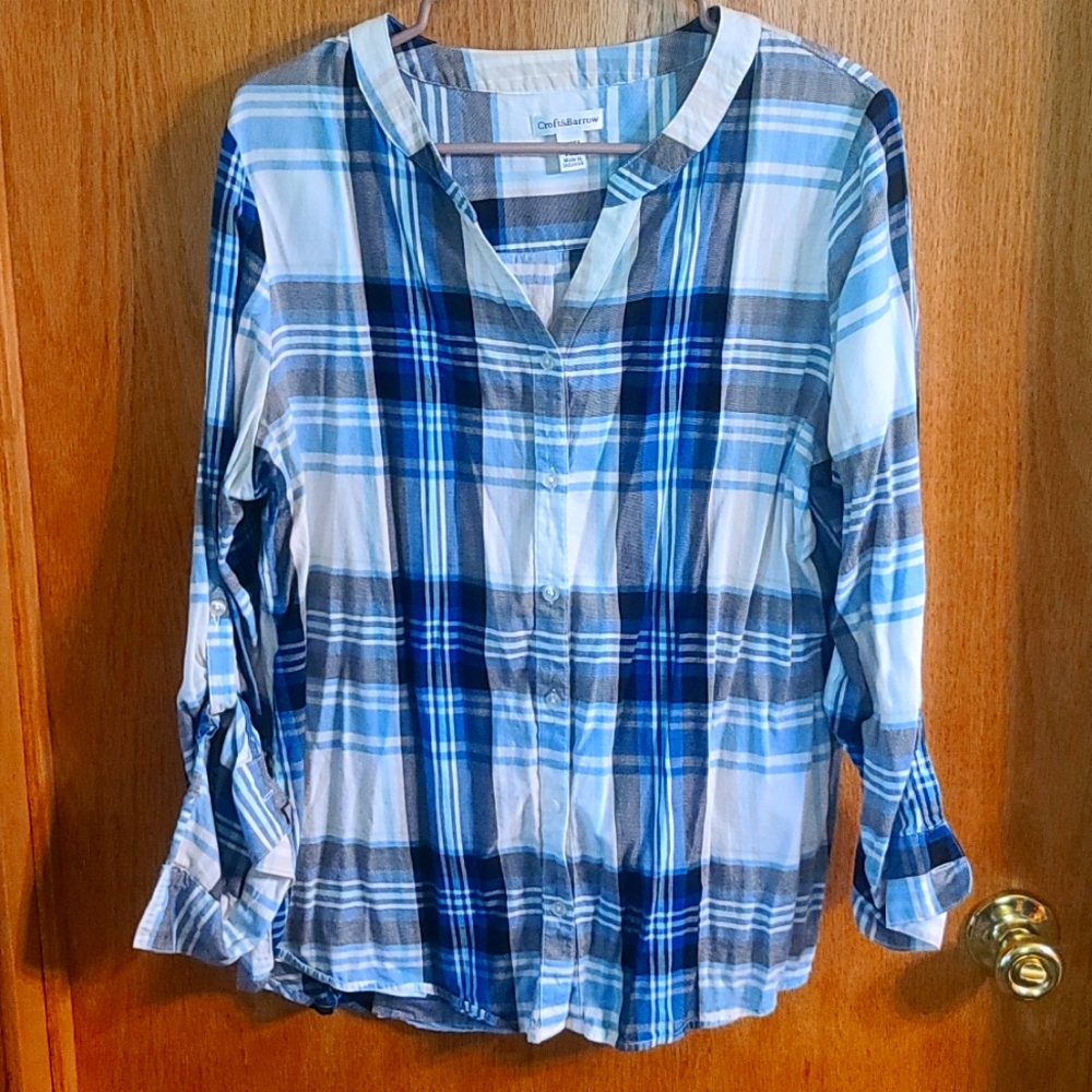 Plaid Button Up